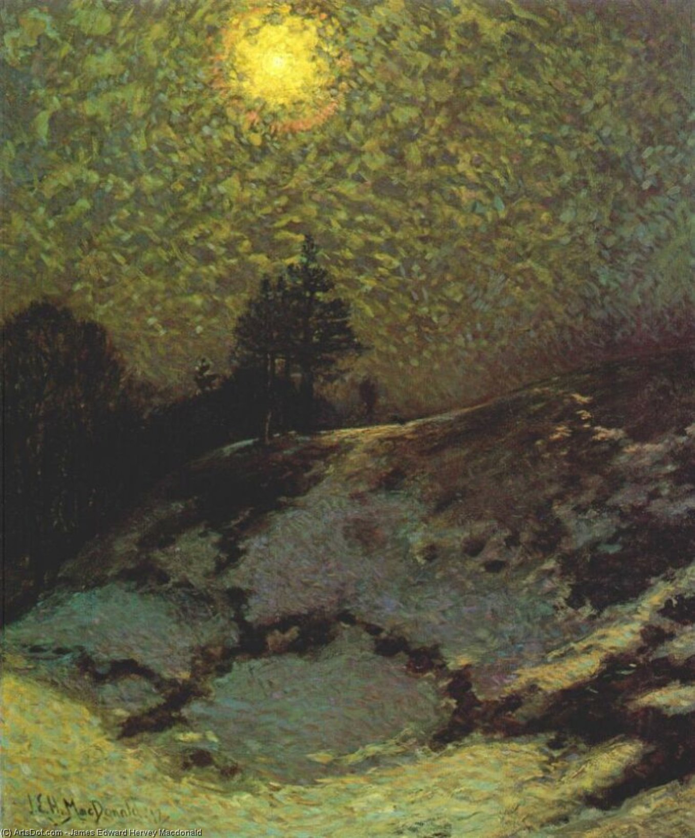 Early Evening, Winter — Džejms Edvard Hervi Makdonald