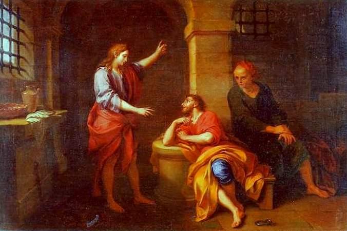 Joseph Interpreting Dreams — Louis De Boullogne The Younger