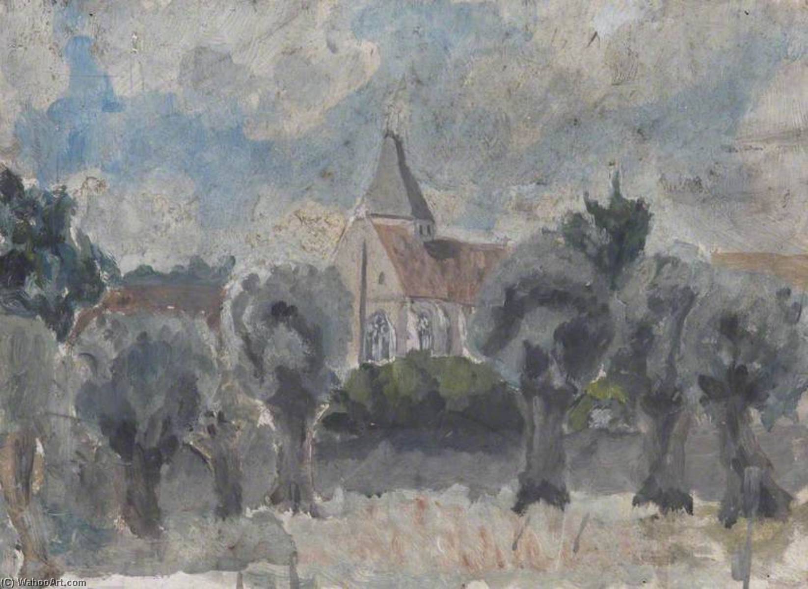 A Church Among Trees In France — Alan Francis Clutton Brock