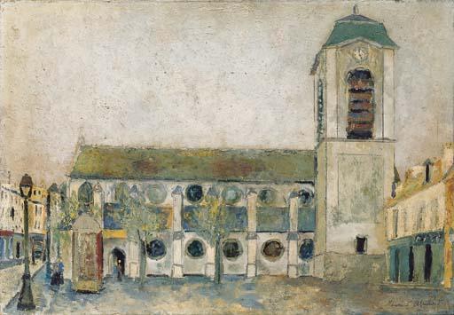 The Church — Maurice Utrillo