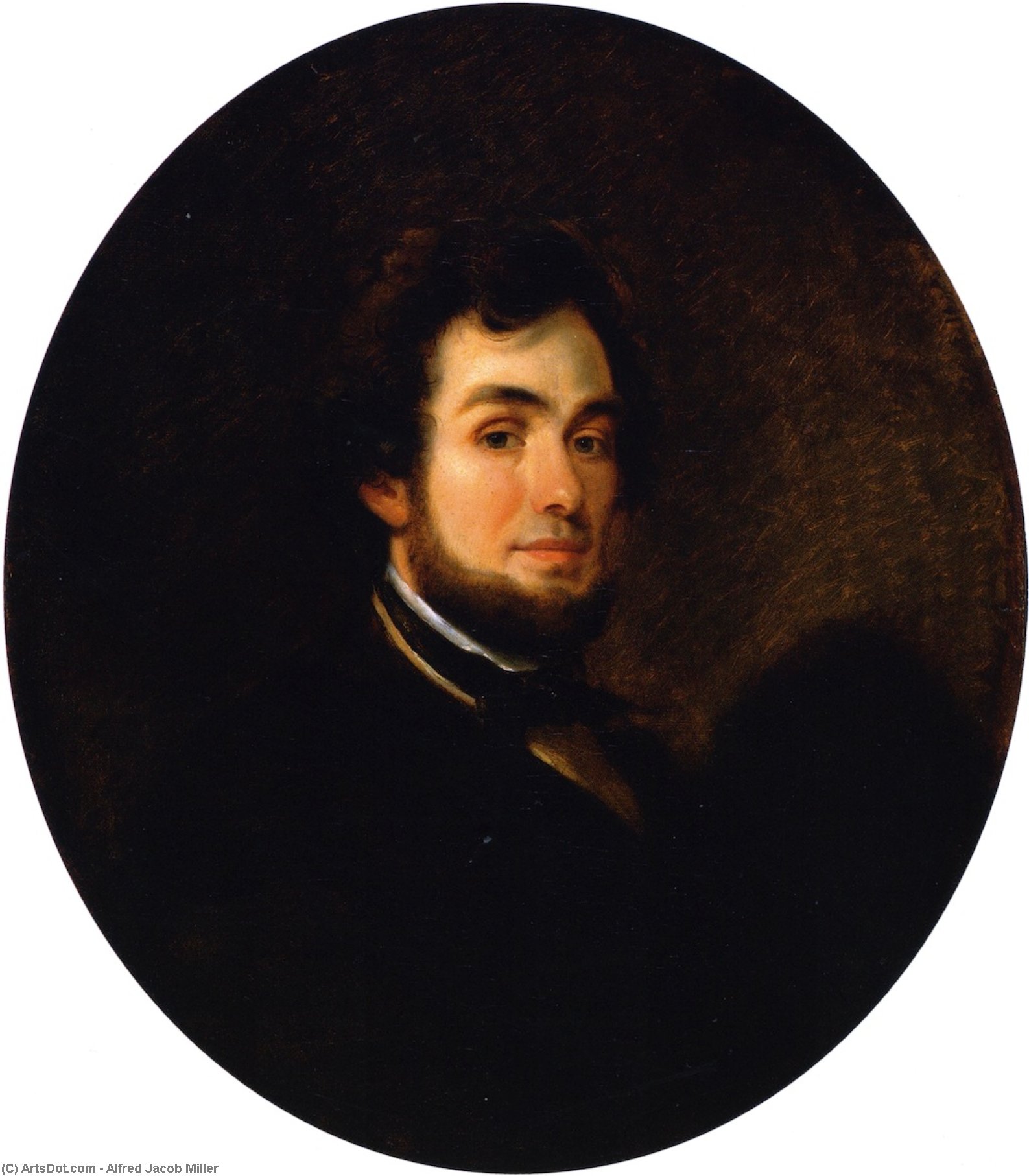 Self Portrait — Альфред Якоб Миллер