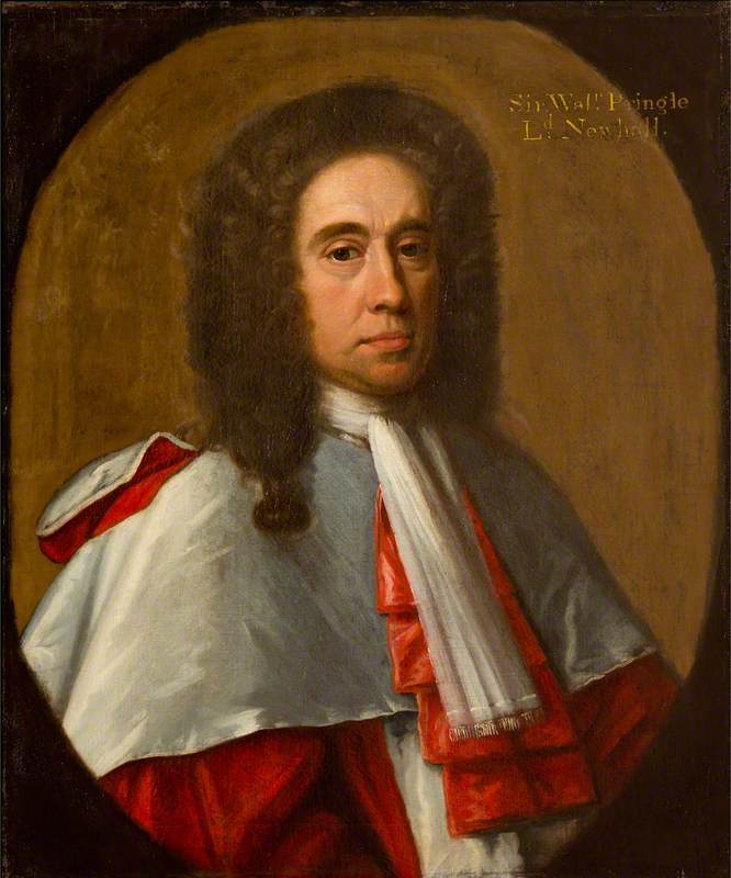 Sir Walter Pringle (c.1664–1736), Lord Newhall, Scottish Judge — Andrew Allan