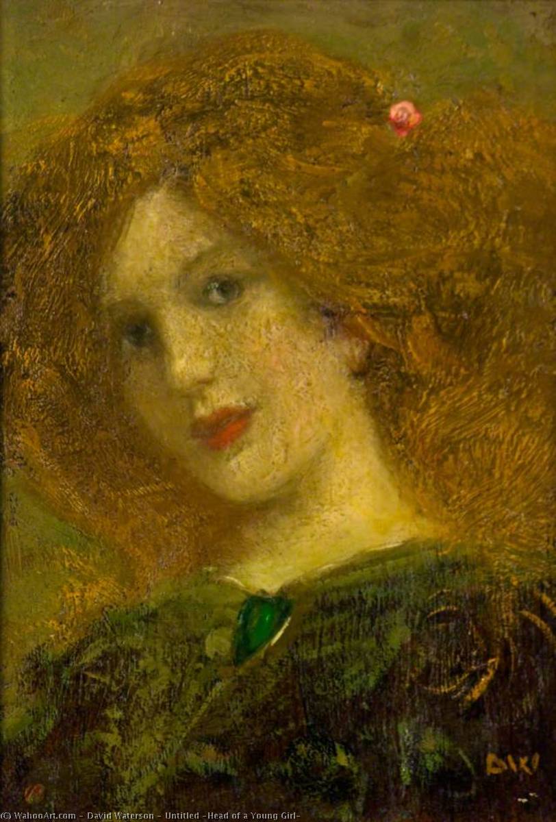 Untitled (head Of A Young Girl) — David Waterson