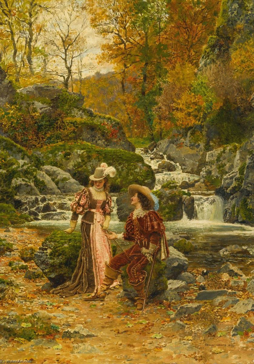 Au Bord Du Sichon — Marie Francois Firmin-girard
