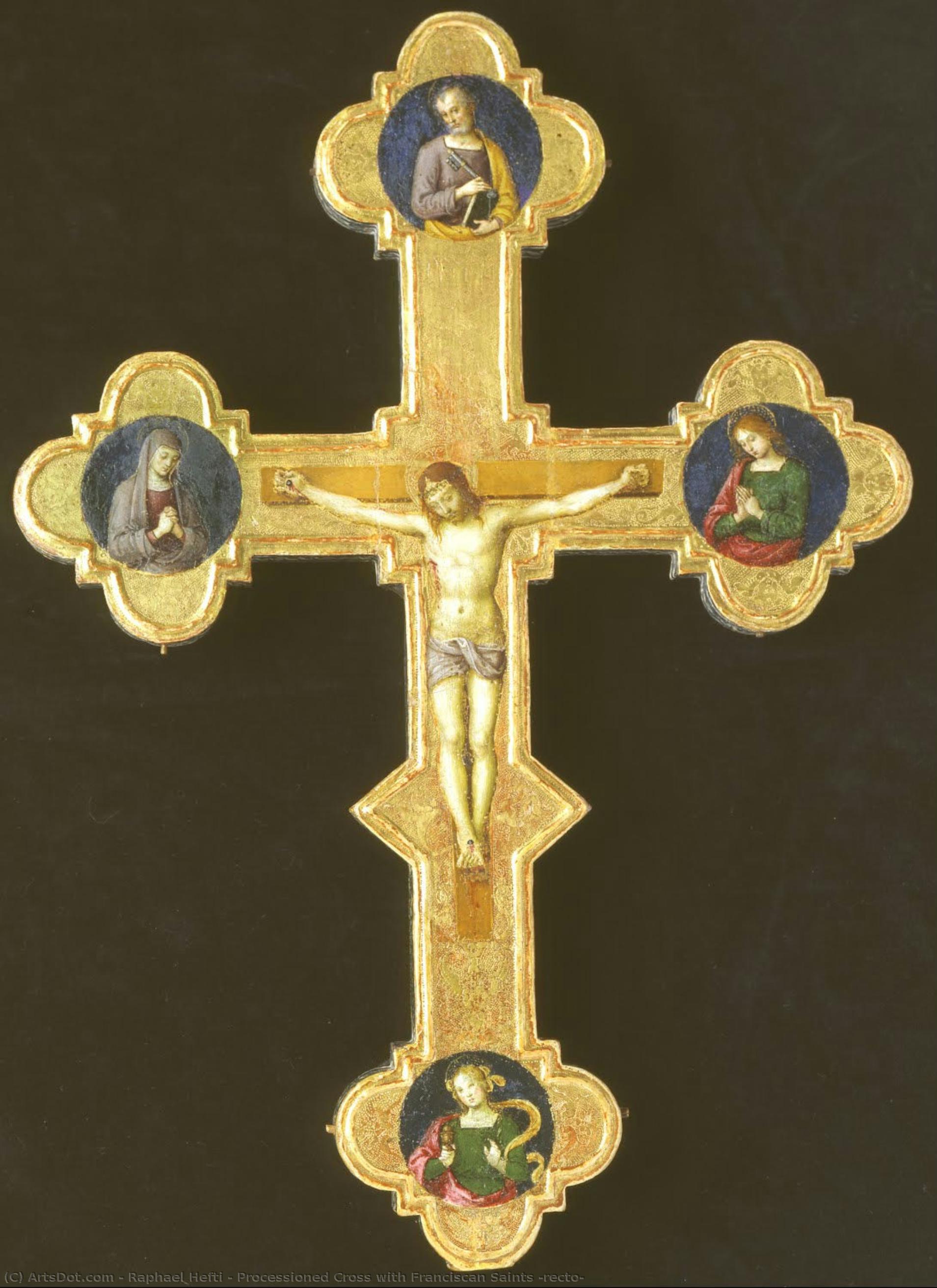 Processioned Cross With Franciscan Saints (recto) — Raphael Hefti