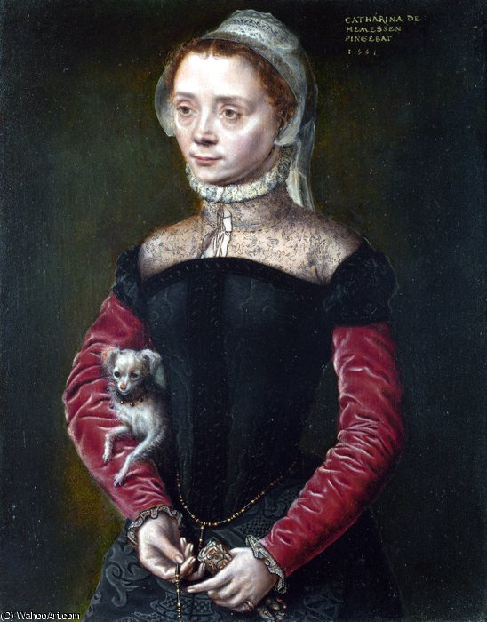 Portrait Of A Lady — Catharina Van Hemessen