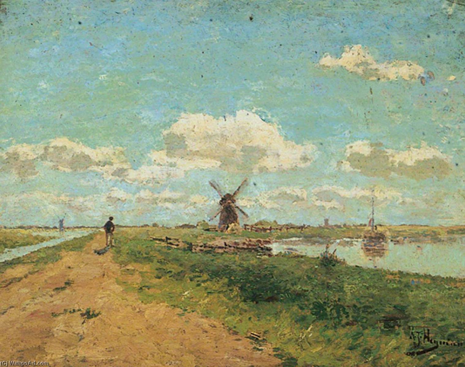 Paysage D'hollande — Adriaan Josef Heymans