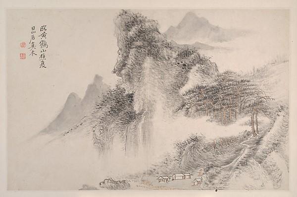 清 惲壽平 倣宋元山水圖 冊 Landscapes In The Manner Of Song And Yuan Masters — Yun Shouping