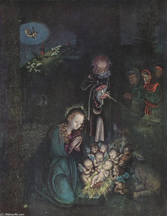 Nativity (holy Night, Christmas) — ルイス・クラナッハの長老