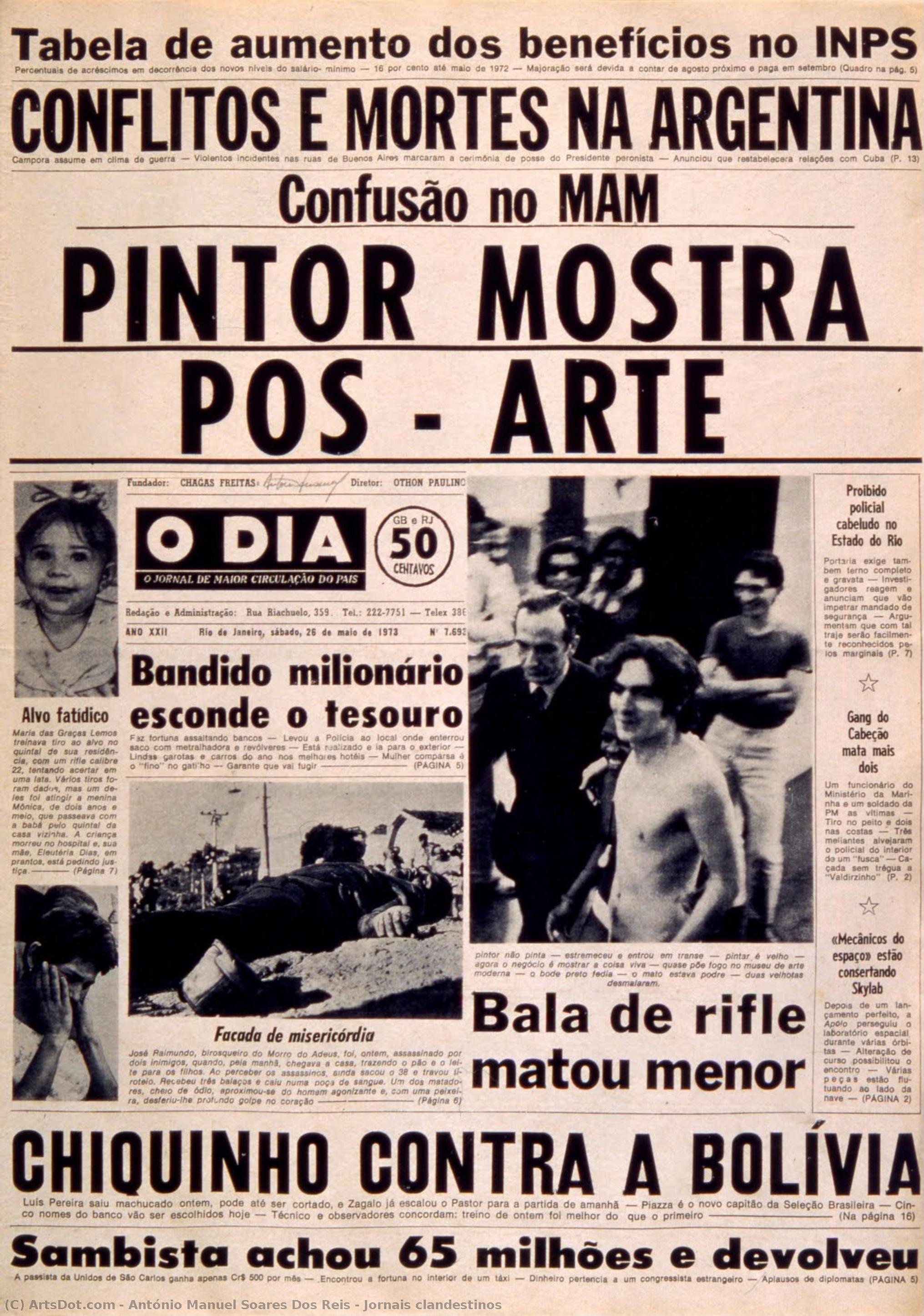 Jornais Clandestinos — António Soares Dos Reis
