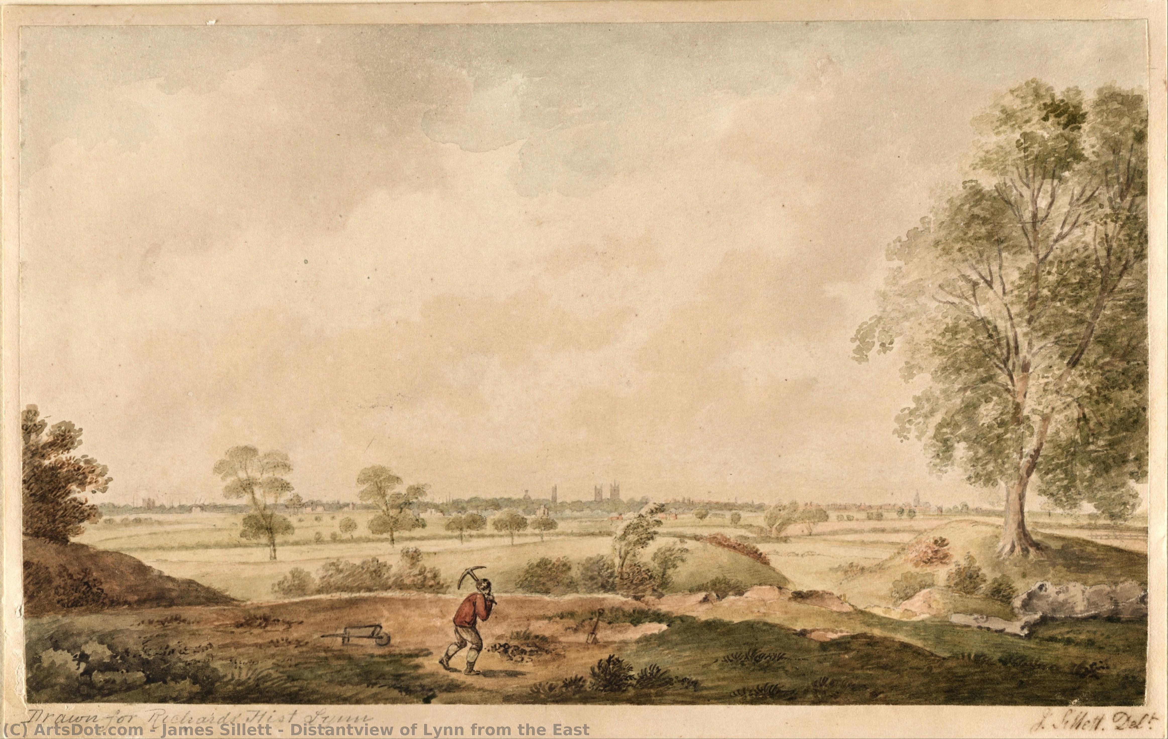 Distantview Of Lynn From The East — James Sillett