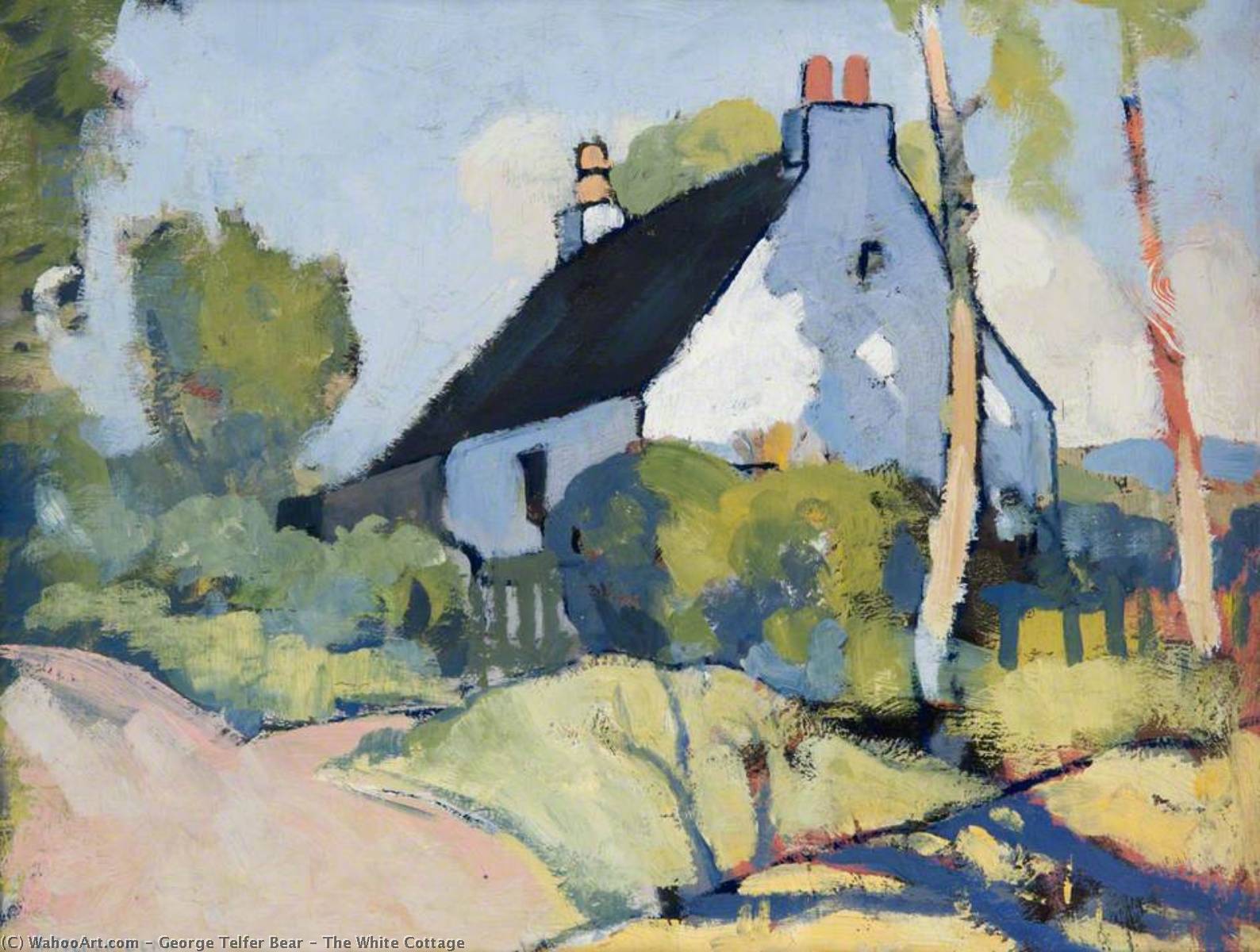 The White Cottage — George Telfer Bear