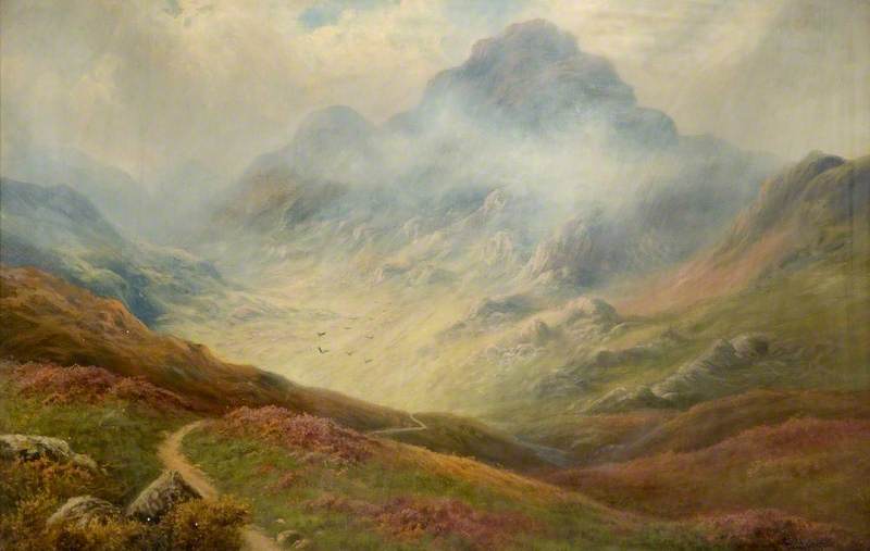 Mountain Scene — Edward Hargitt