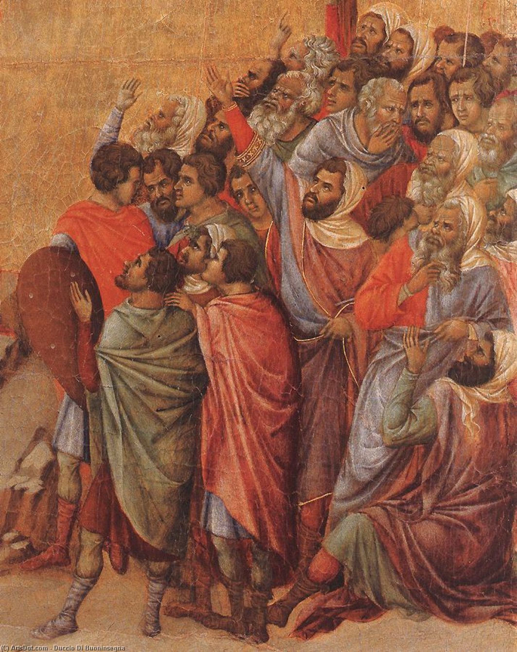 Crucifix (detail) — Duccio Di Buoninsegna