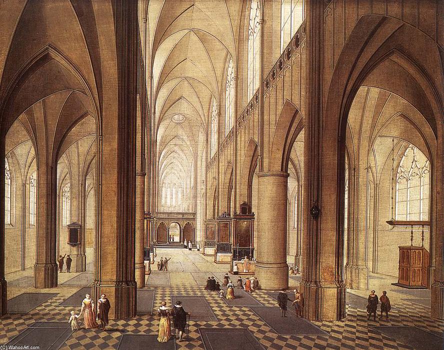 Interior Of A Church — Pieter Neefs The Elder