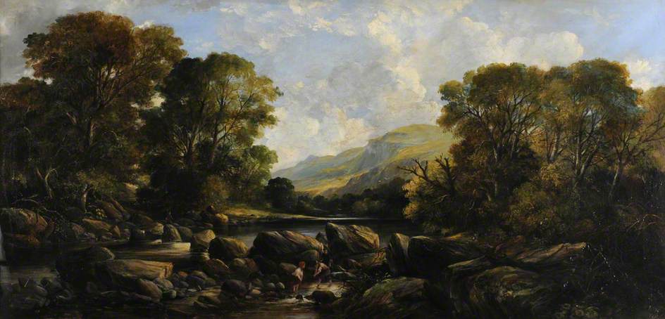 Landscape (guddling For Trout) — William Muir
