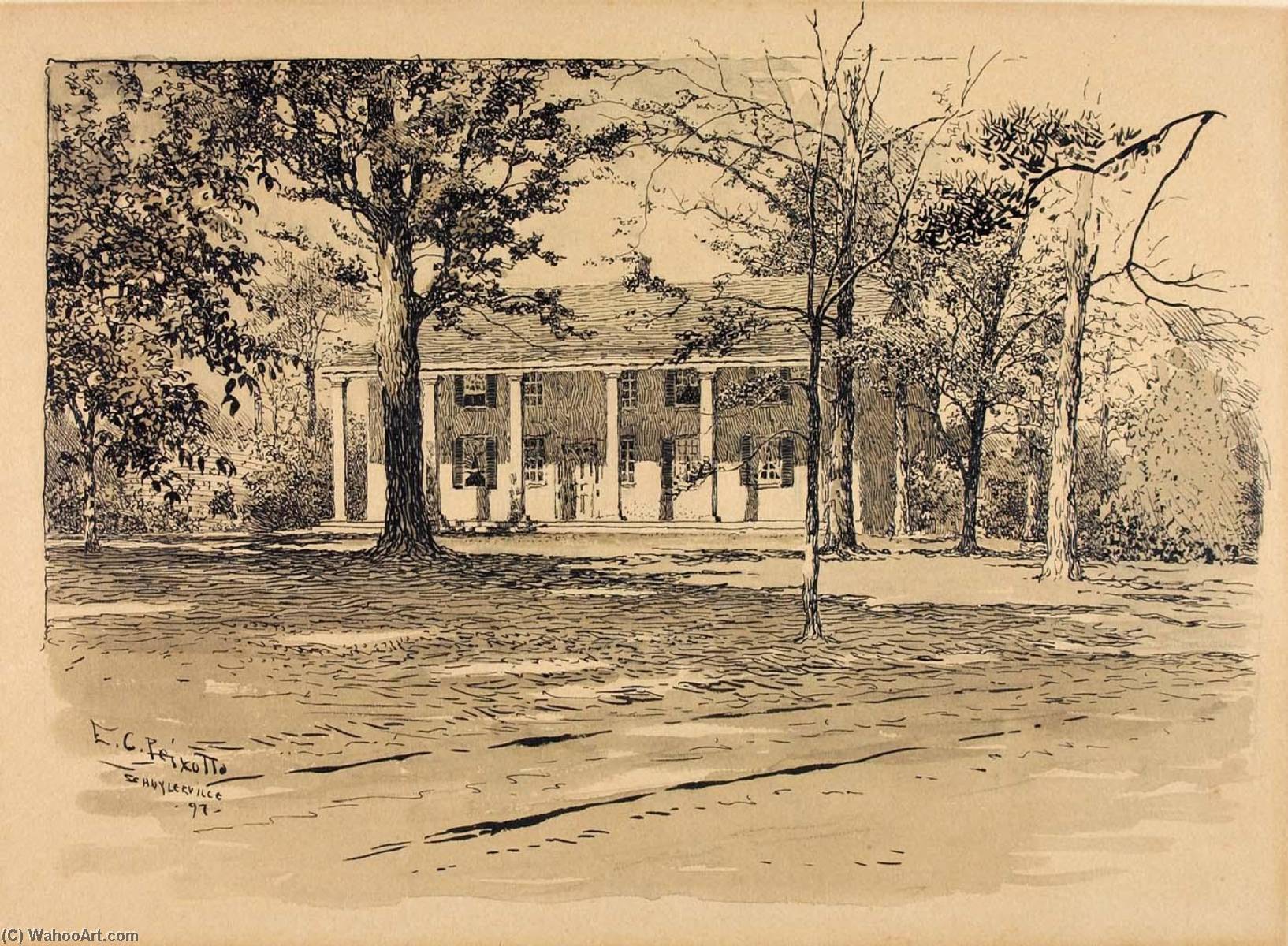 Saratoga. General Schuyler's House — アーネスト・クリフォード・ペイクソット