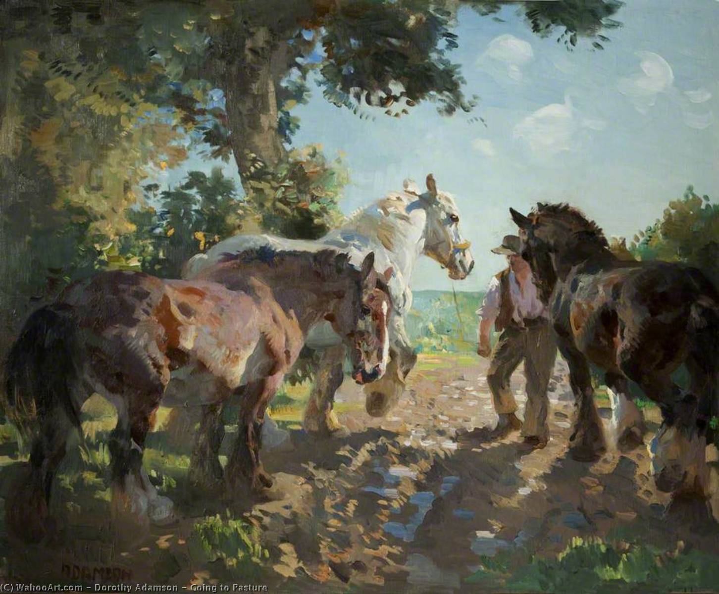 Going To Pasture — Dorothy Adamson