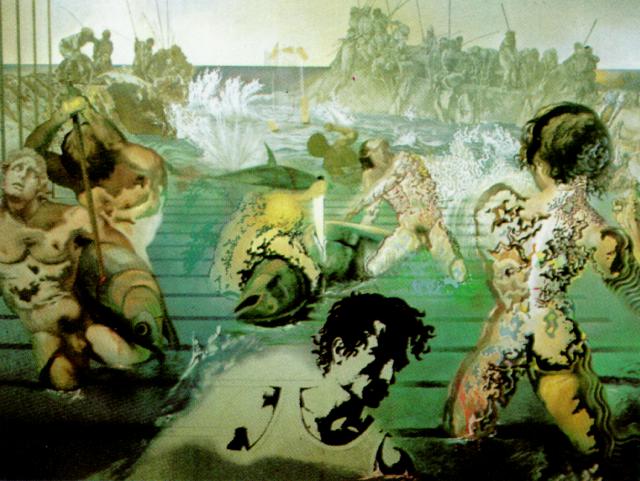 Tuna Fishing (advanced State), Circa 1966-67 — Salvador Dalí
