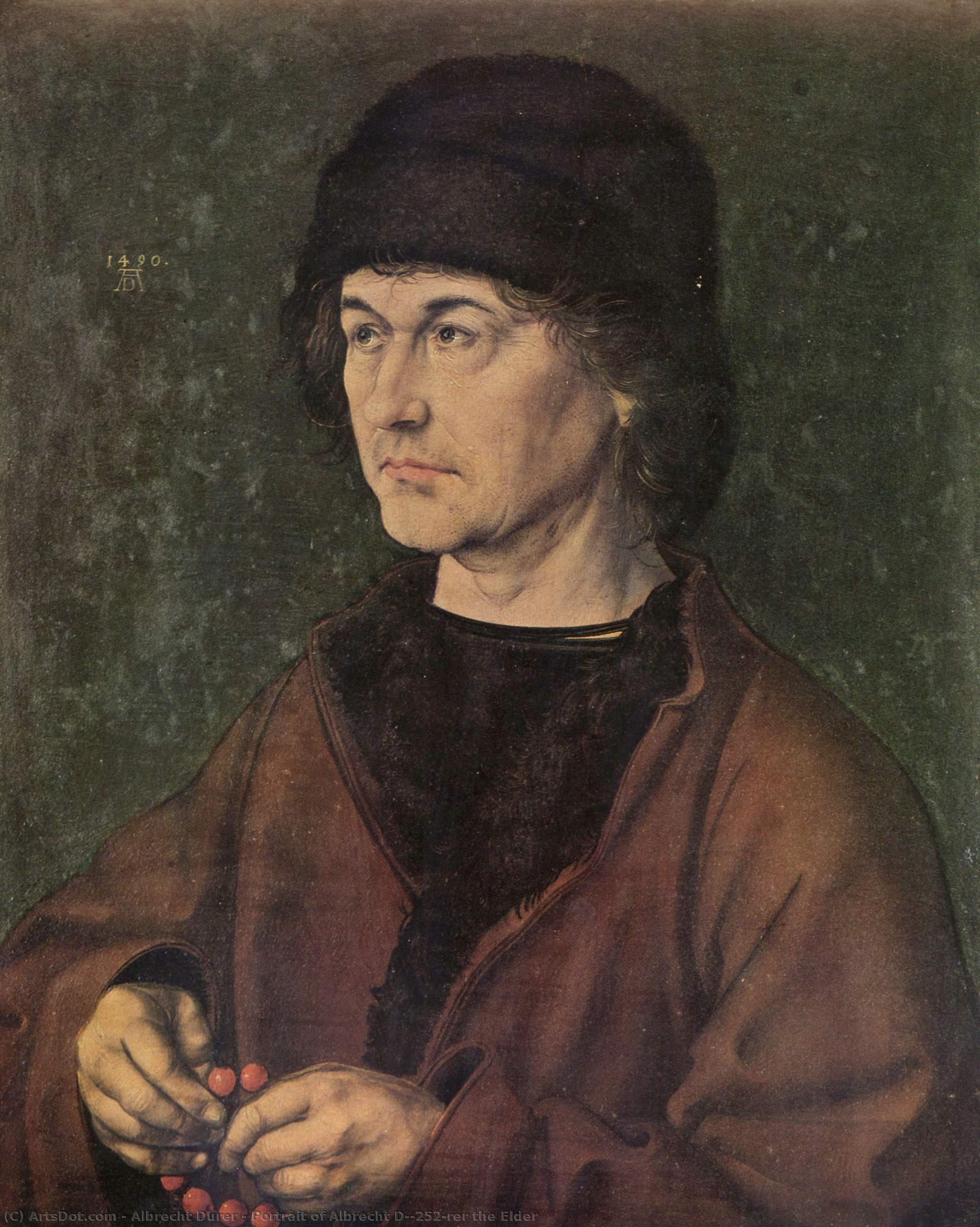 Retrato De Alberto Durero El Viejo — Albrecht Dürer