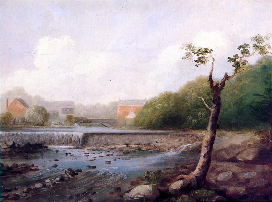 Kinney Town Dam, Seymour, Connecticut — George Henry Durrie