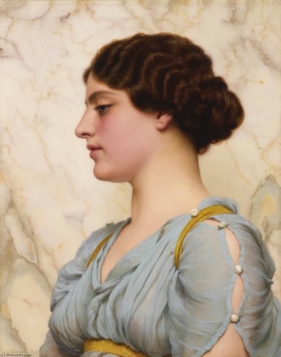A Roman Beauty — R.b.a John William Godward