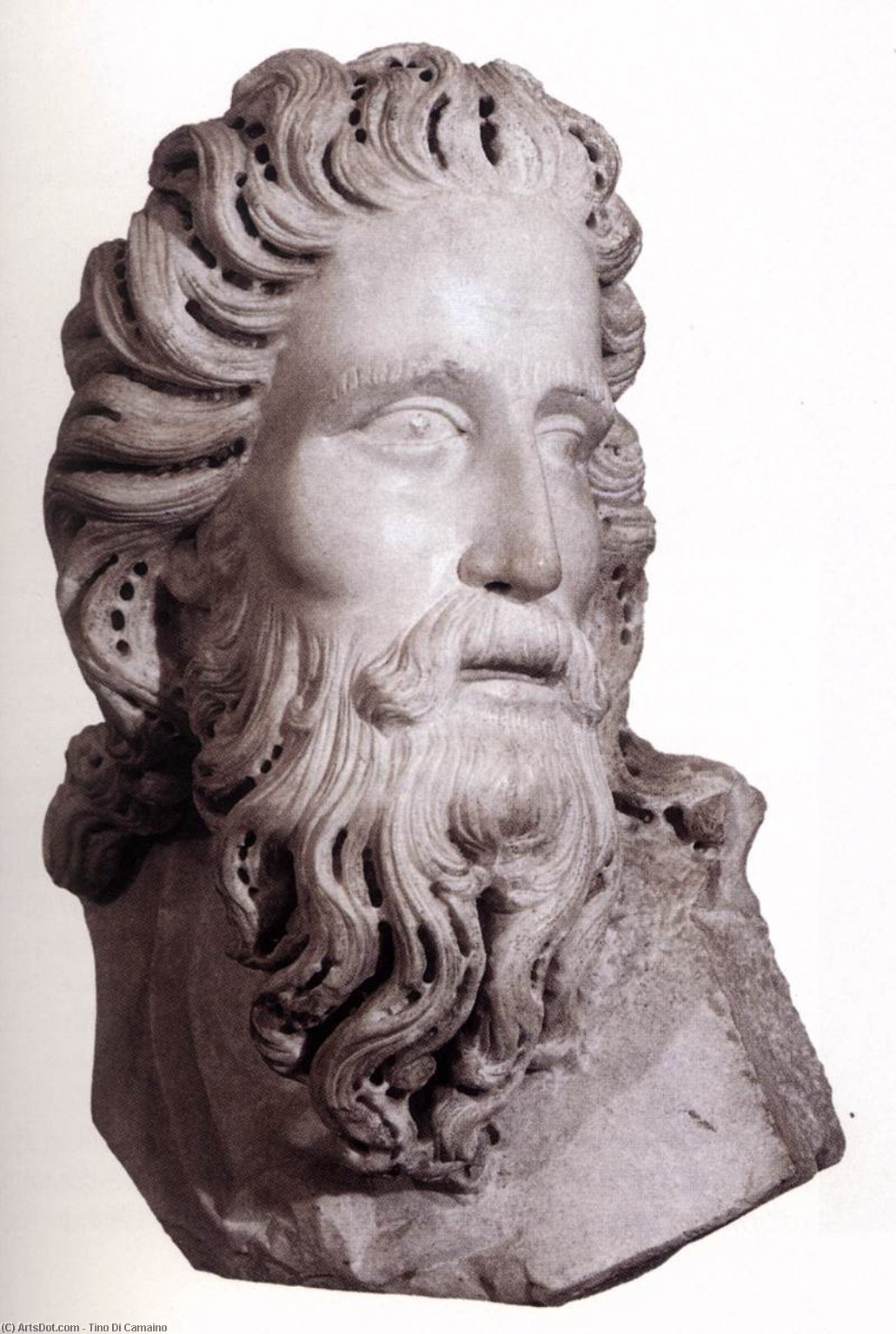Head Of St John The Baptist — Tino Di Camaino