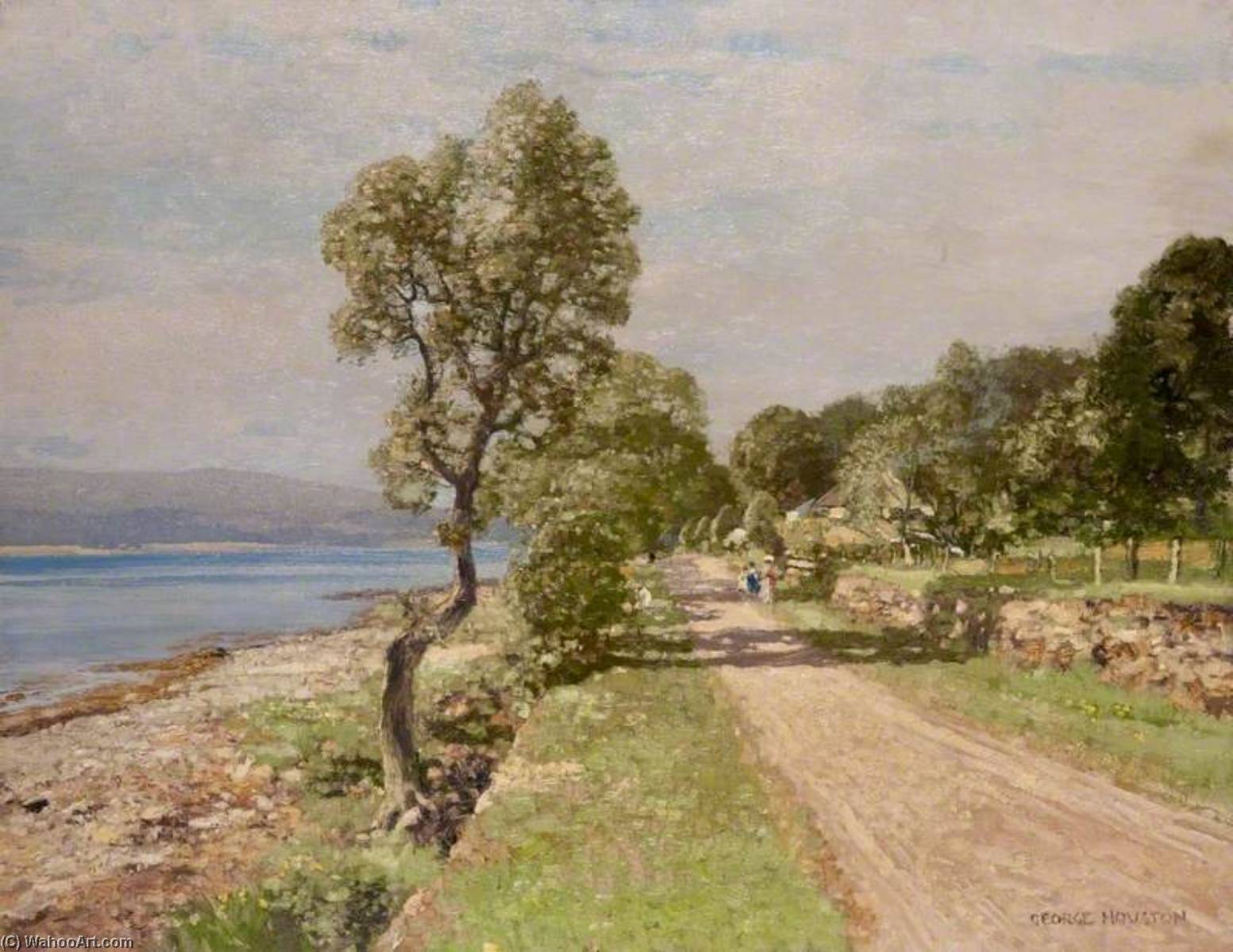 Summer Green, Loch Fyne Side — George Houston