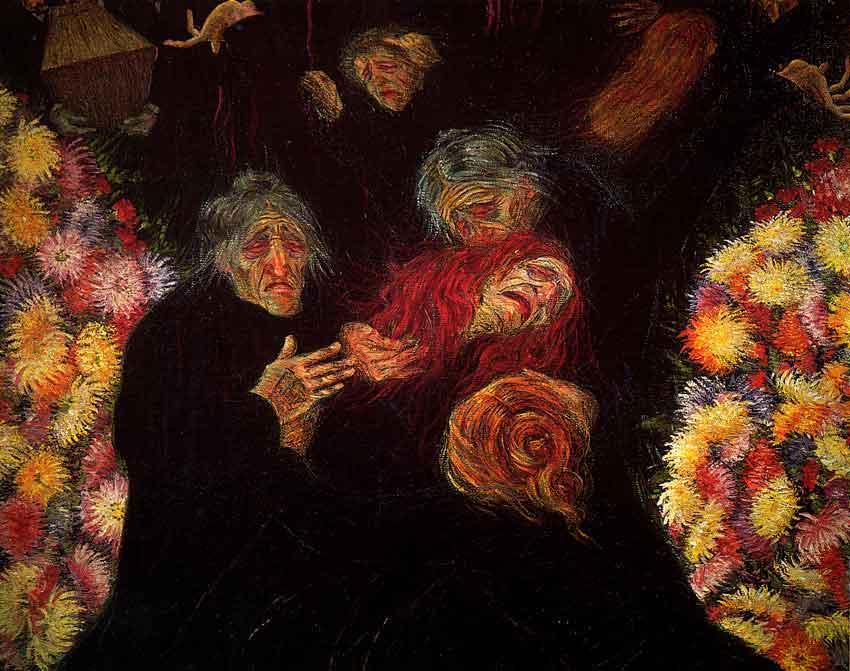 Mourning — Умберто Боћони
