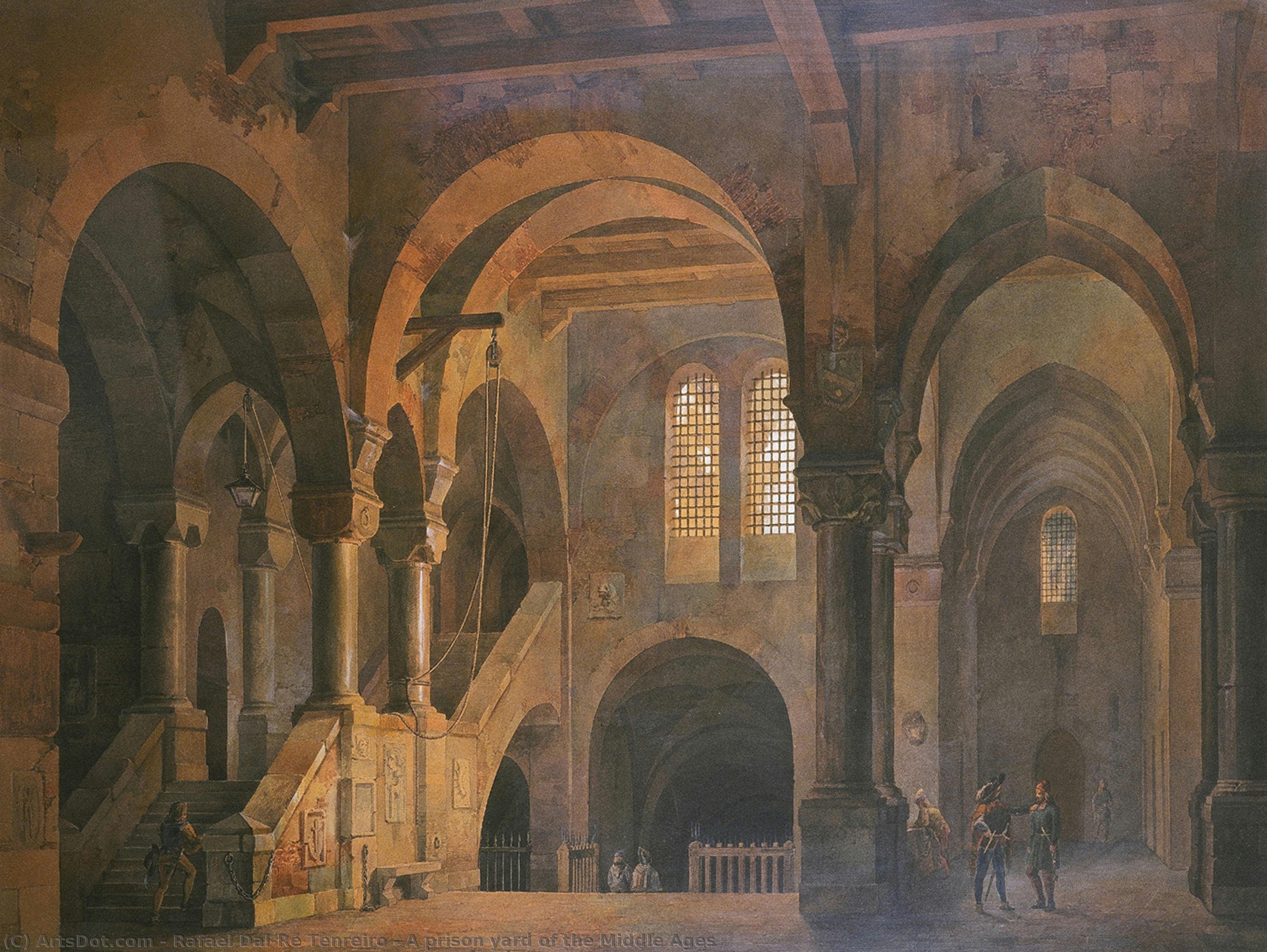 A Prison Yard Of The Middle Ages — Rafael Dal-ré Tenreiro