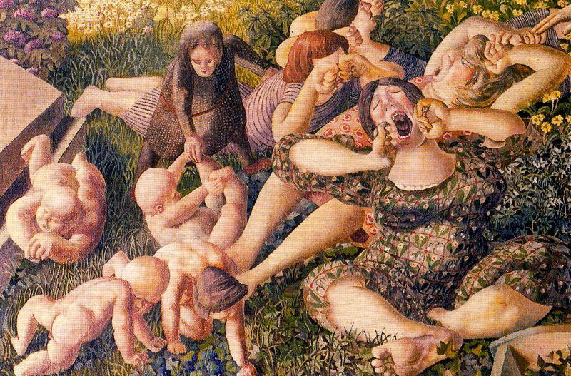 The Resurrection. Wakin Up 1 — Sir Stanley Spencer