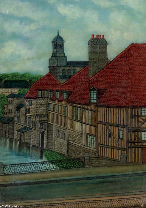 L'église St Desir — Louis Vivin