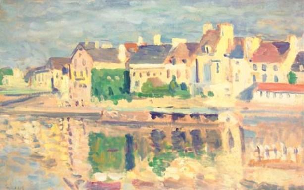 Lagny, The Banks Of The Marne — Maximilien Luce