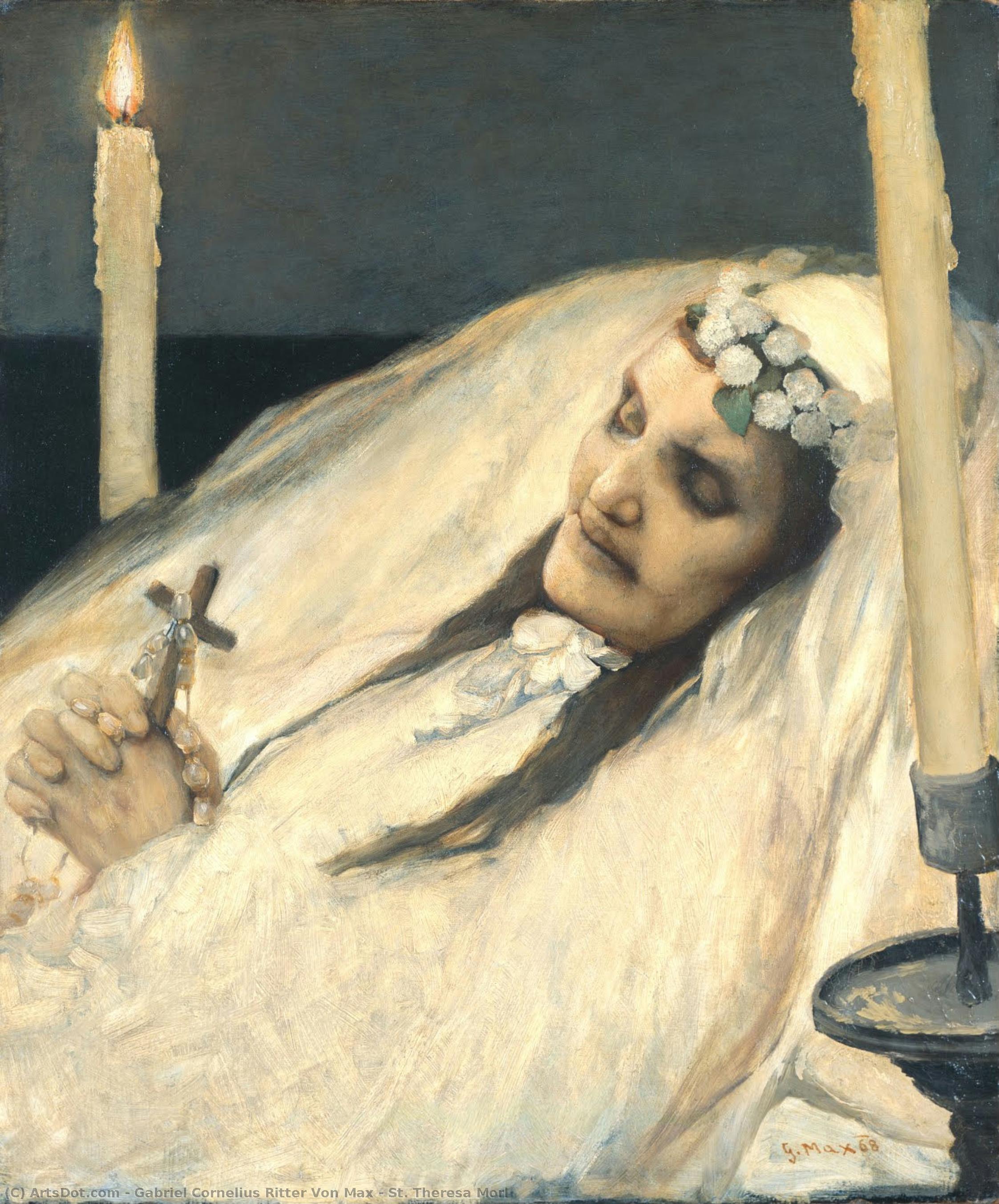 St. Theresa Morl — Gabriel Cornelius Ritter Von Max