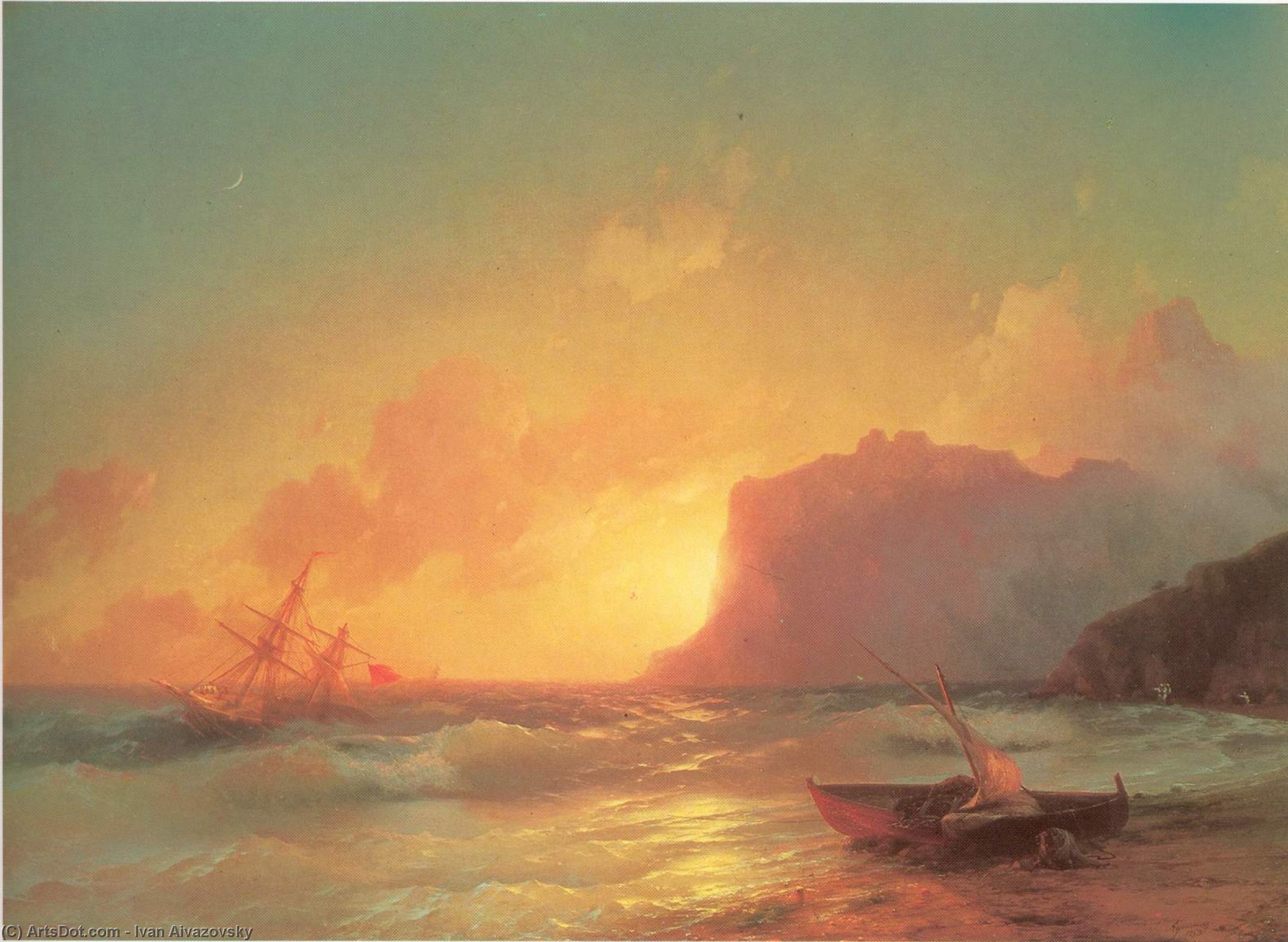 The Sea. Koktebel. — Иван Константинович Айвазовский