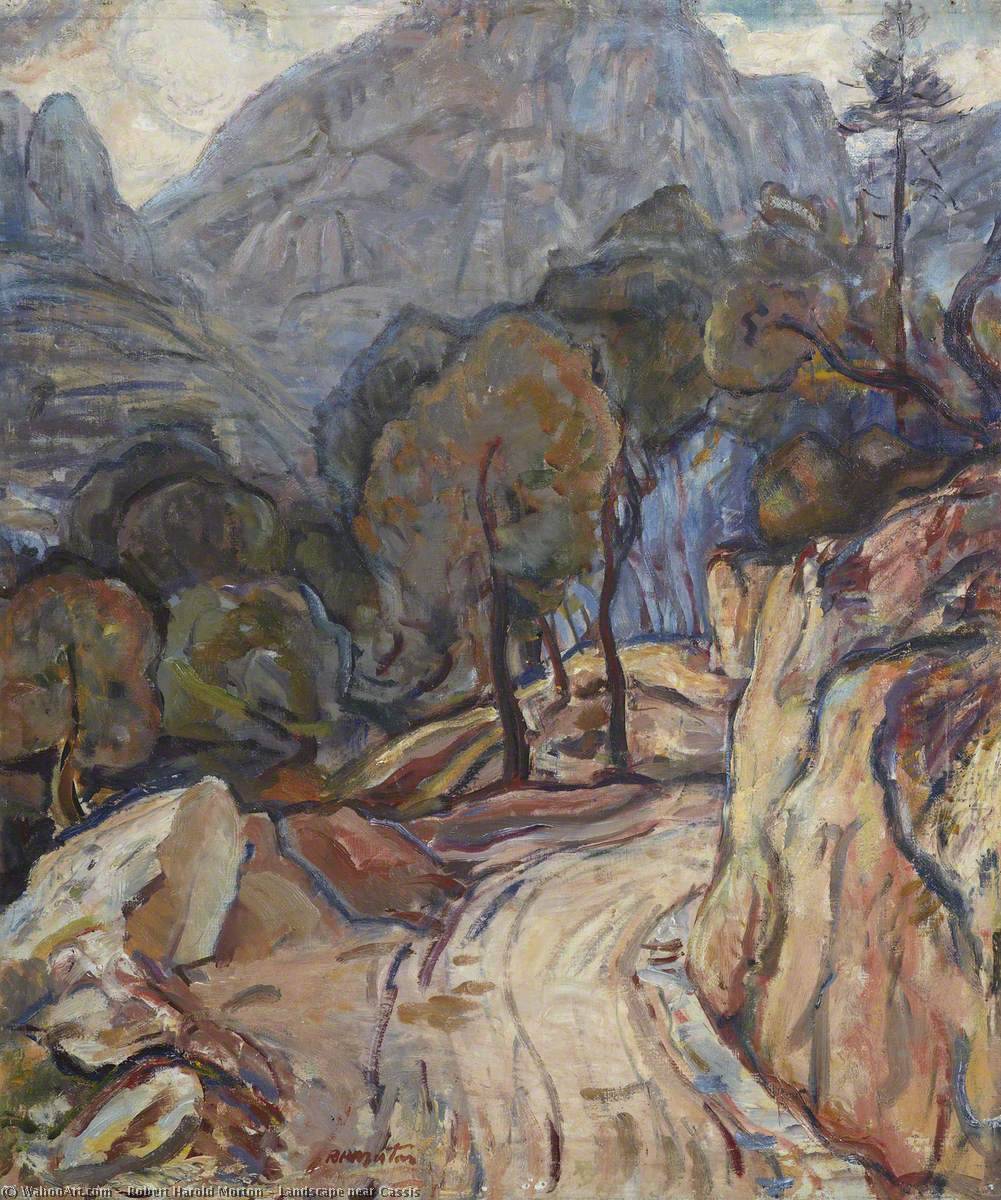 Landscape Near Cassis — Robert Harold Morton