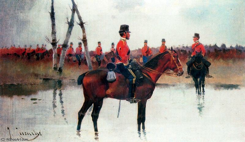 Hussars Of Pavía — Josep Cusachs I