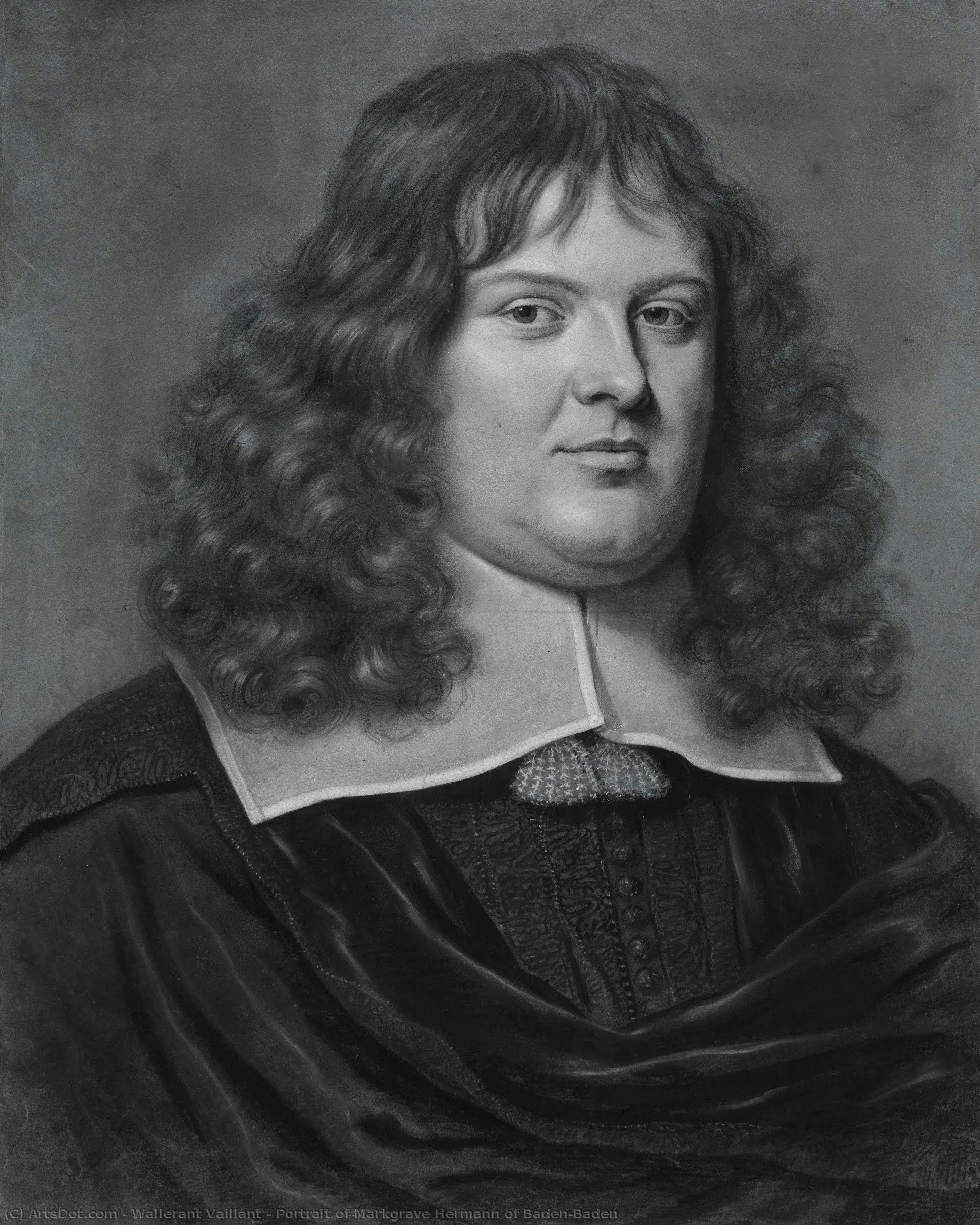 Portrait Of Markgrave Hermann Of Baden-baden — Wallerant Vaillant