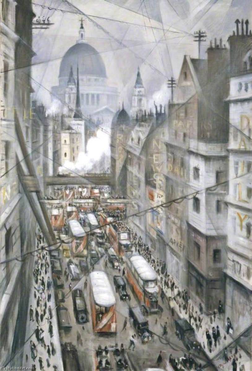 Amongst The Nerves Of The World — Christopher Richard Wynne Nevinson