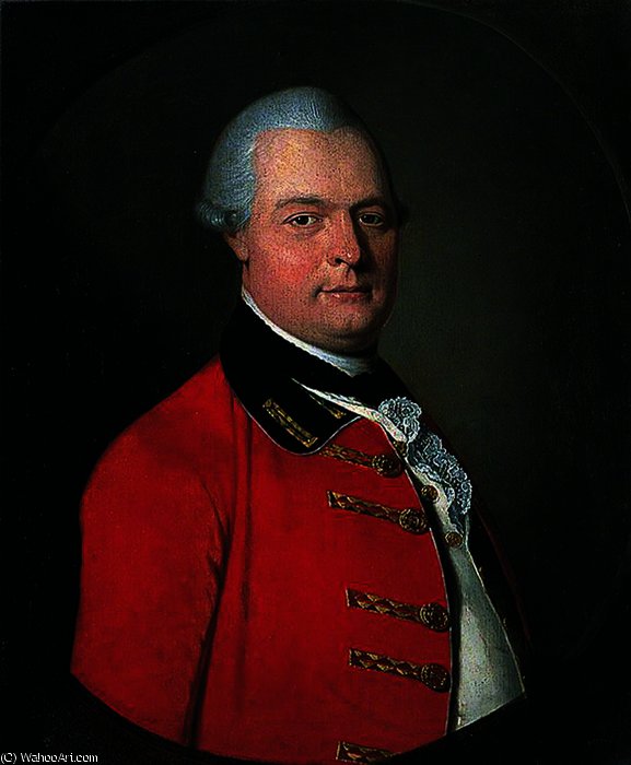 Major George Leathes, Royal Dragoons — Джон Синглтон Копли