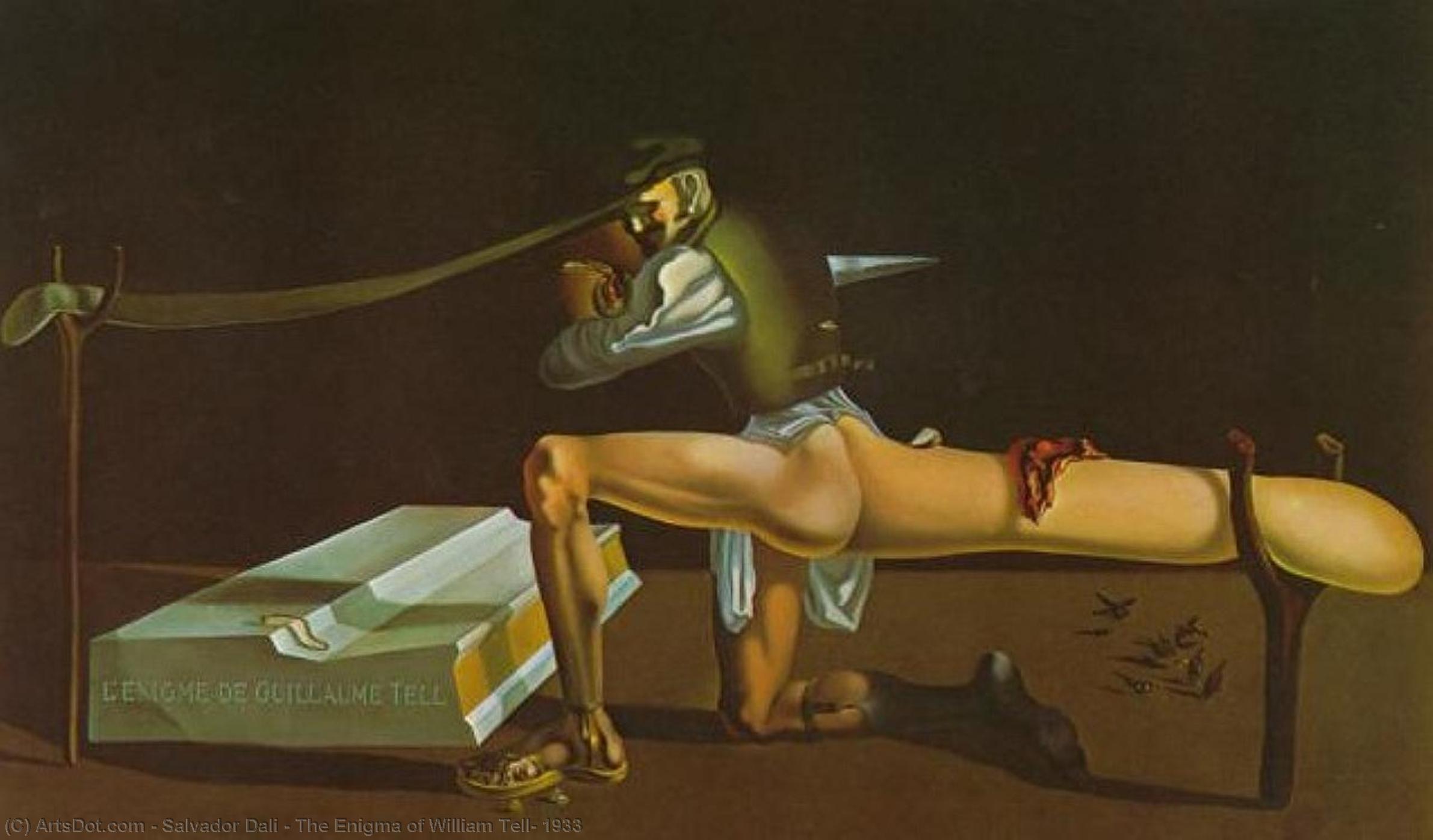 The Enigma Of William Tell, 1933 — Salvador Dalí