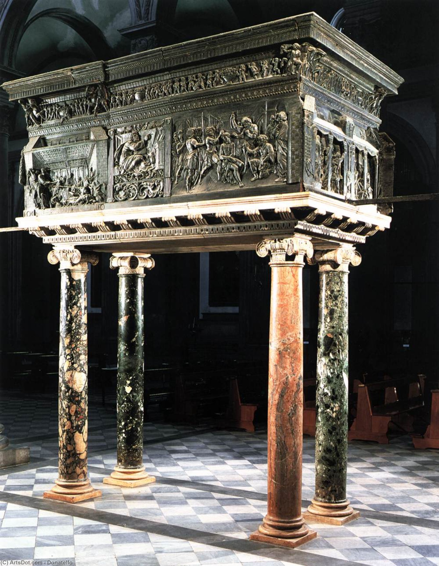Pulpit (on The Right) — Донателло