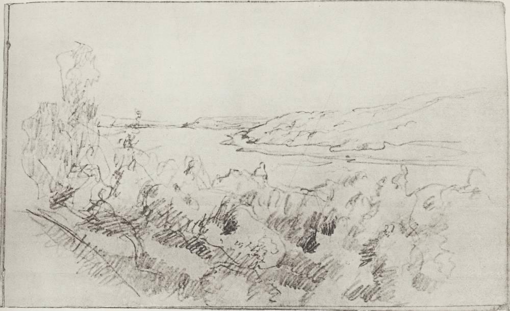 Landscape At Volga — Isaak Ilyich Levitan