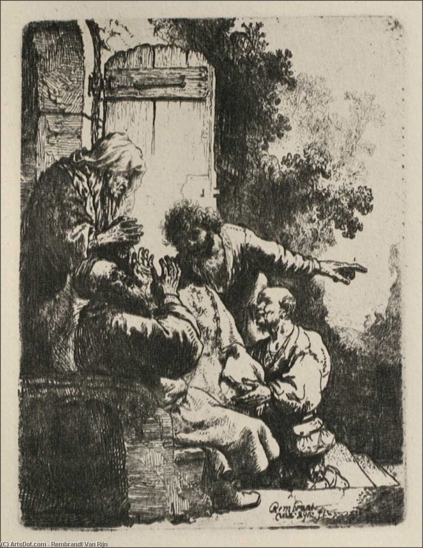 Jacob Lamenting The Supposed Death Of Joseph — Рембрант