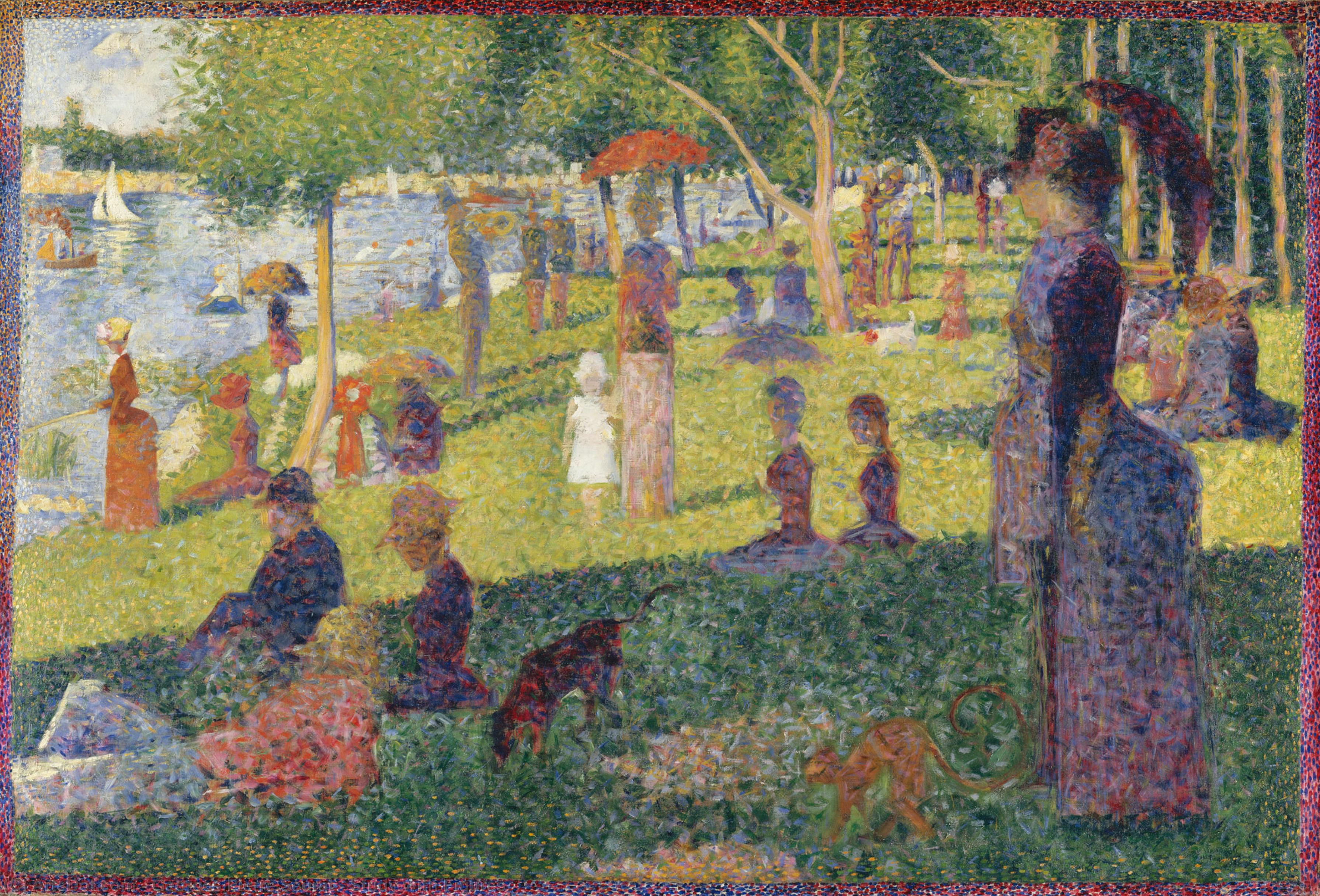 Study With Figures — Georges Pierre Seurat