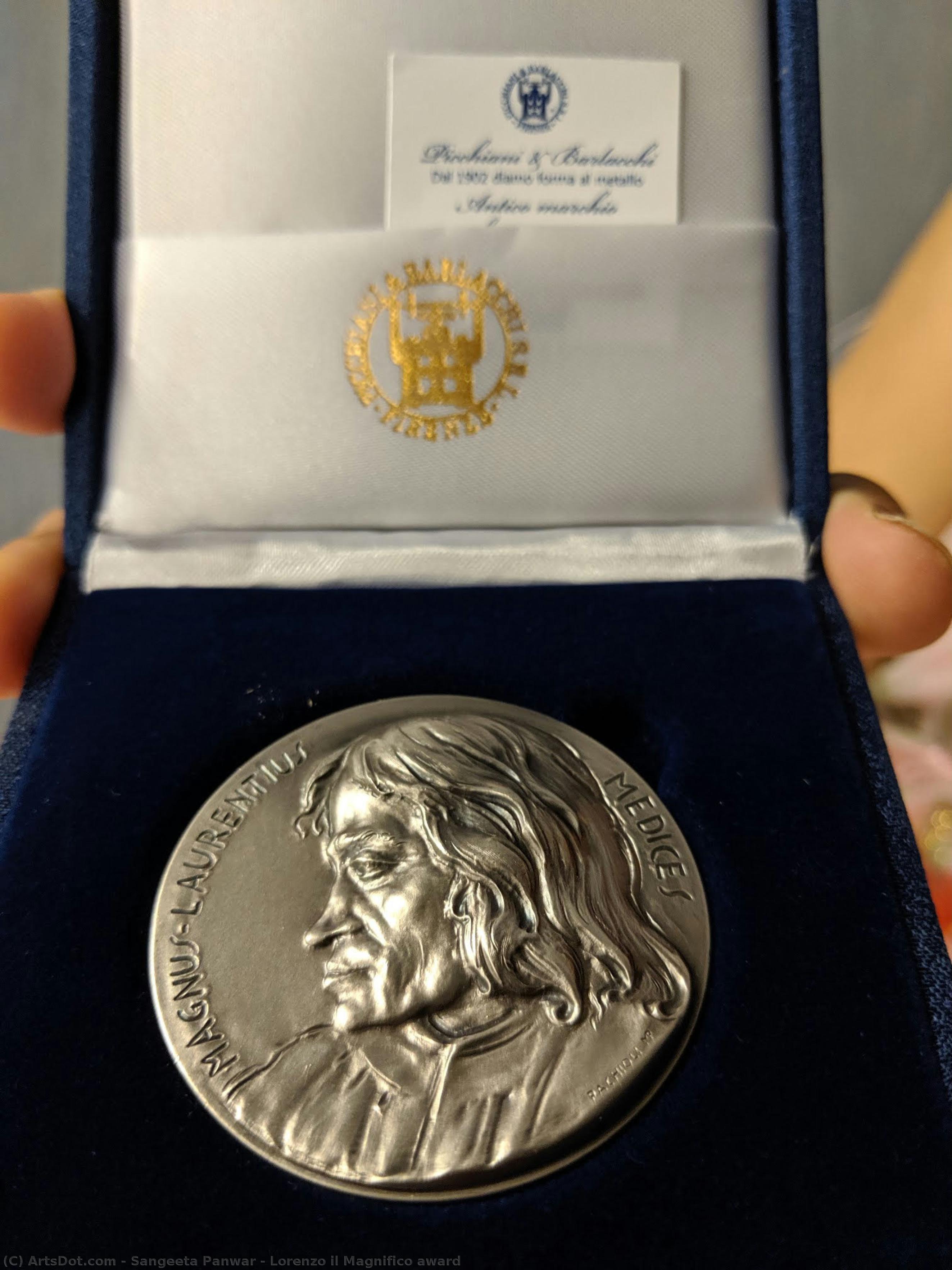 Lorenzo Il Magnifico Award — Sangeeta Panwar