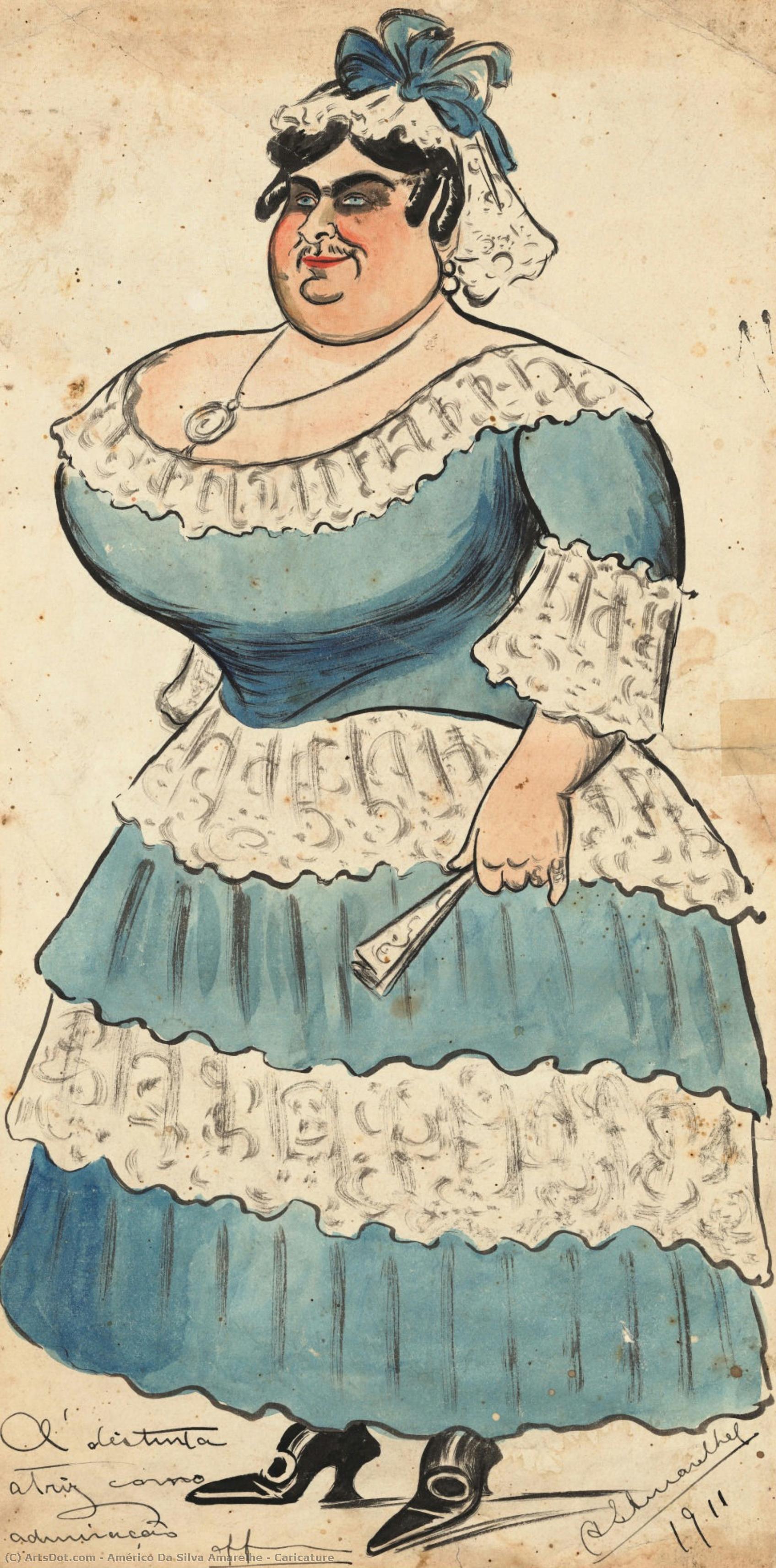Caricature — Américo Da Silva Amarelhe