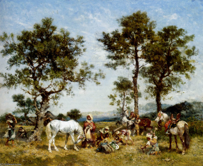 Setting Up Camp — Georges Washington