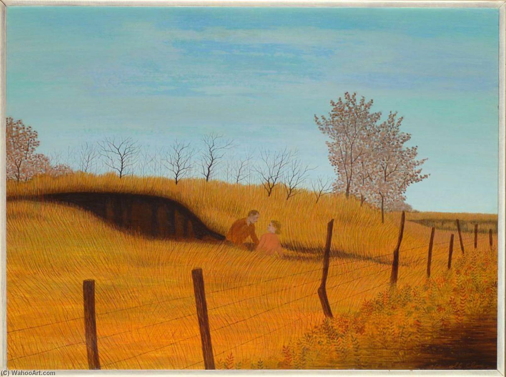 Lovers In A Dry Month — Carroll Cloar