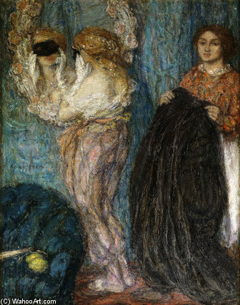 The Mask; Le Masque — Edmond-françois Aman-jean